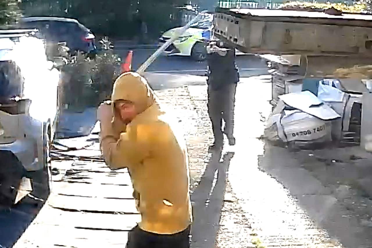 A man holding a sword 