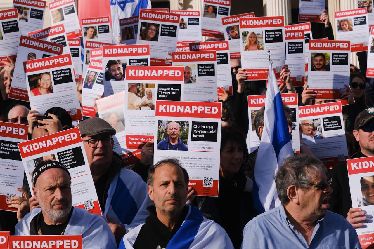 Bring Them Home Israel Hostage Rally