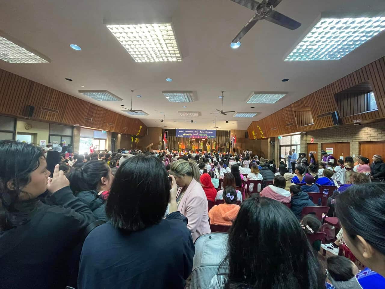 Karen Wrist Tying Ceremony in Bendigo, August 26, 2023. Souce: BKYN