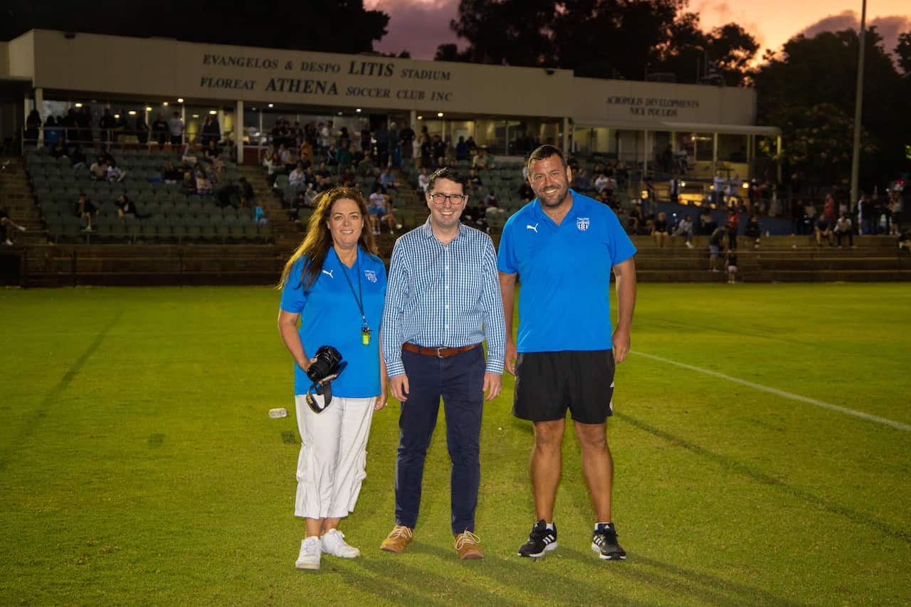 Western Australia: Three million dollars to the Greek sports association 'Athena' / Costas Demetriades