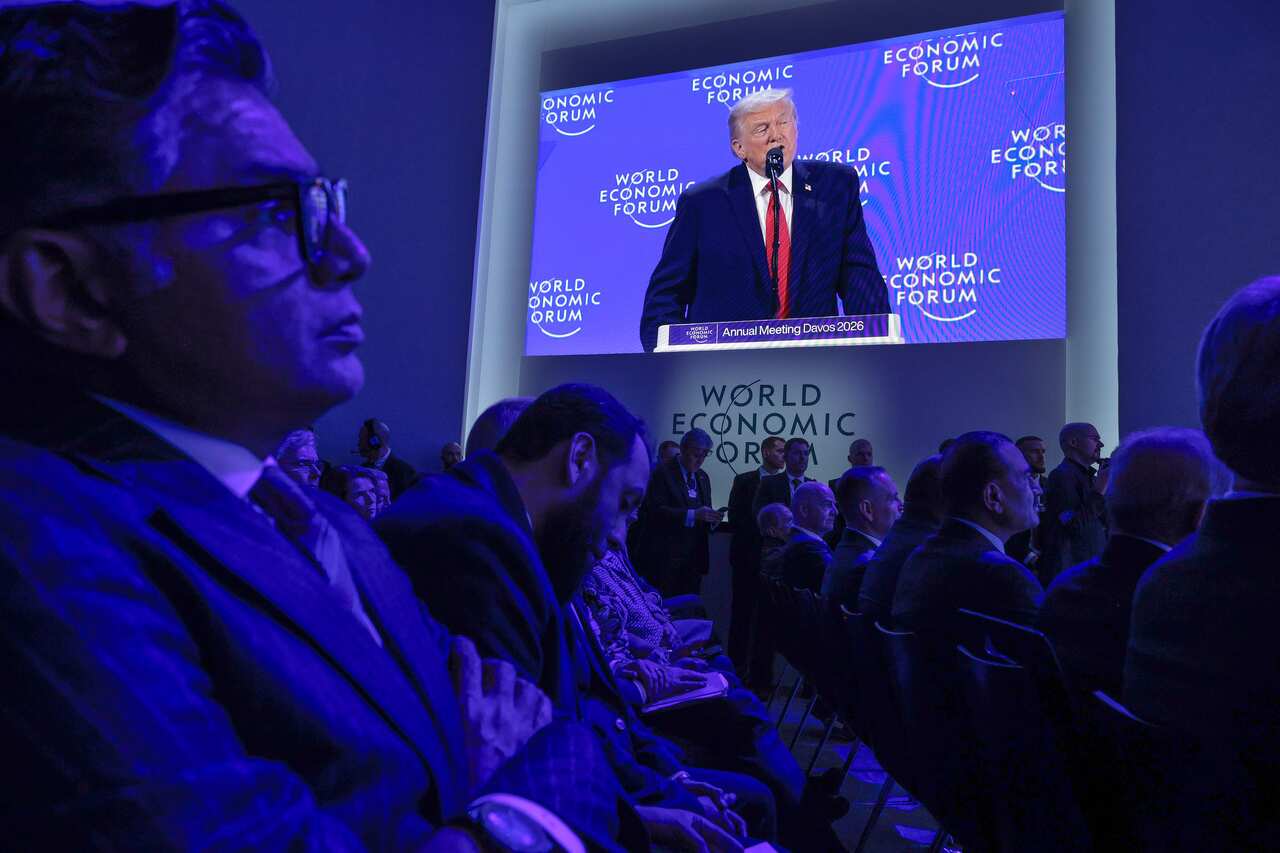 U.S. President Trump Attends World Economic Forum In Davos