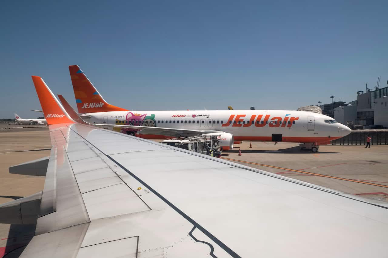Jeju Air plane.