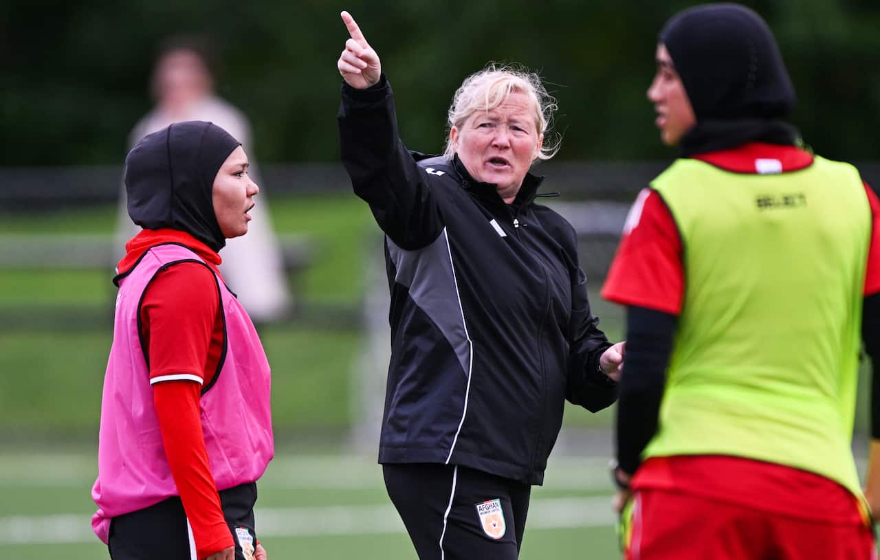 New Zealand Afghanistan Women Soccer
