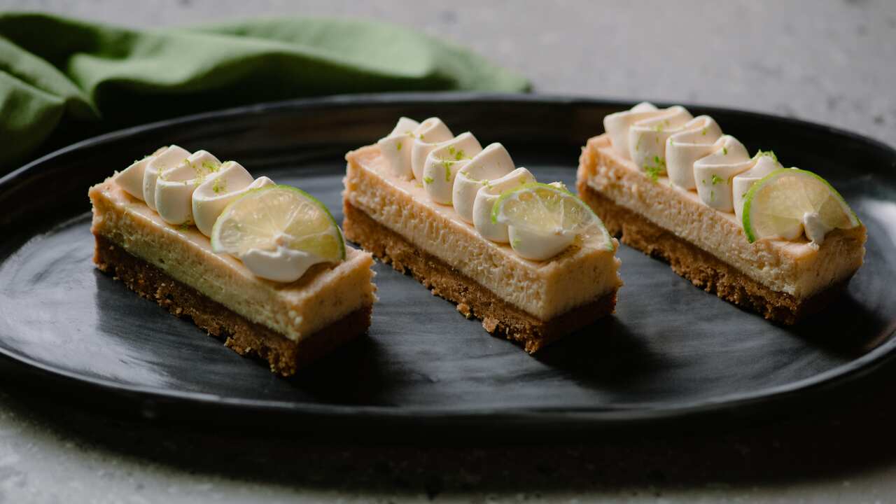 Key lime slice