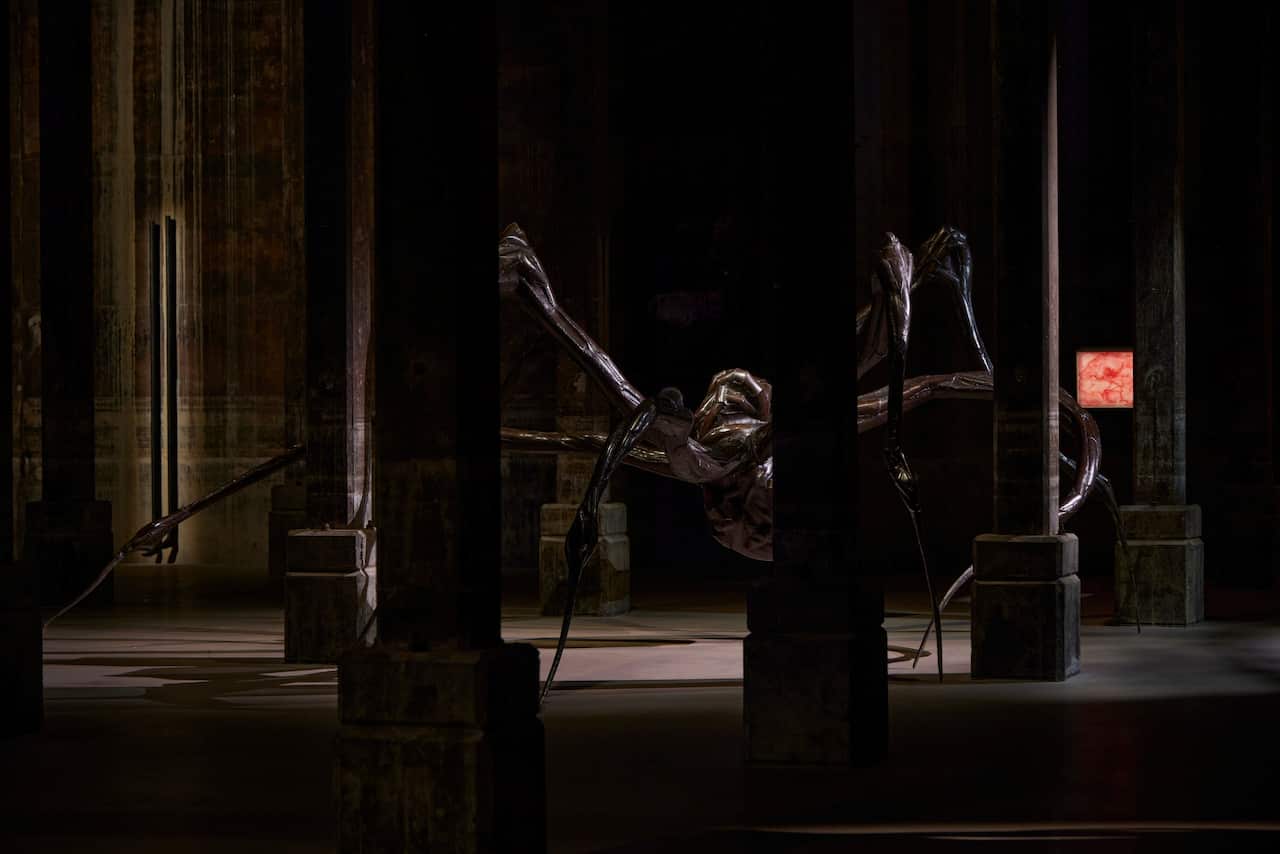 Installation view of the 'Louise Bourgeois: Has the Day Invaded the Night or Has the Night Invaded the Day?'