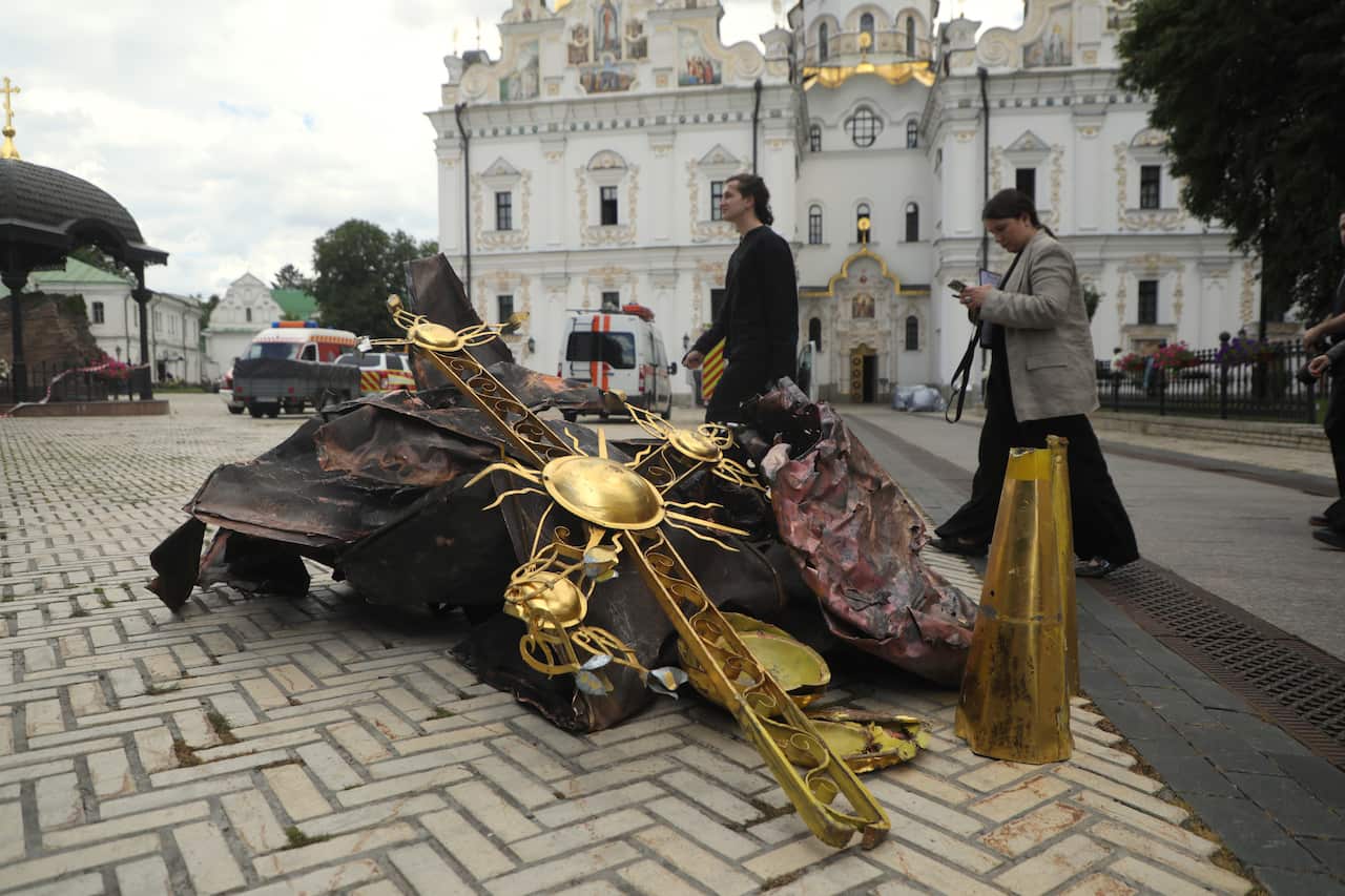 Briefing on aftermath of Russian attack on cultural heritage sites of Kyiv