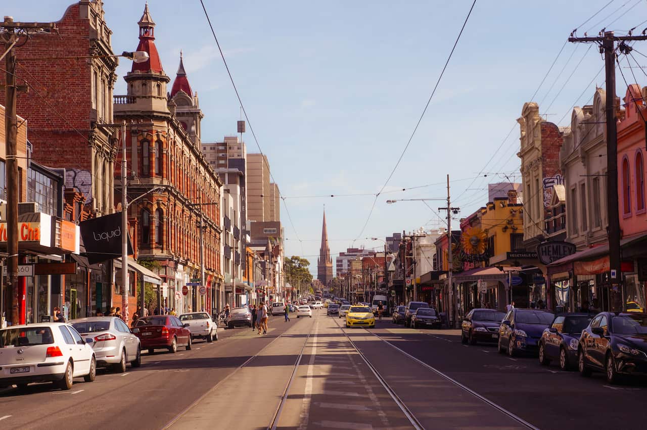 Brunswick Street, Fitzroy, Melbourne, Victoria, Australia