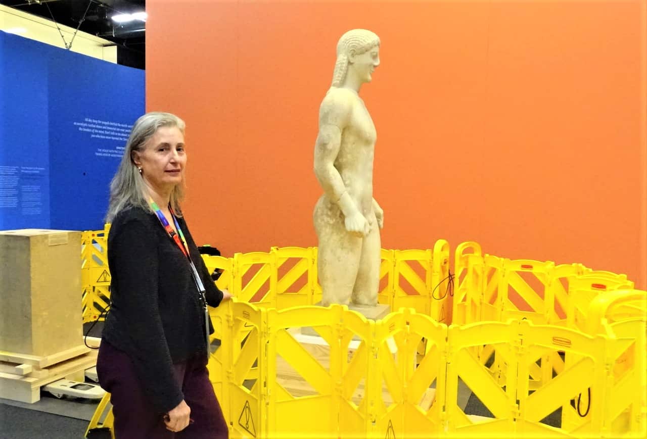 Δρ. Γεωργιάννα Μωραΐτου, Συντηρήτρια Αρχαιοτήτων - Προϊσταμένη Τμήματος Συντήρησης, Φυσικών, Χημικών Ερευνών & Αρχαιομετρίας, Εθνικό Αρχαιολογικό Μουσείο.