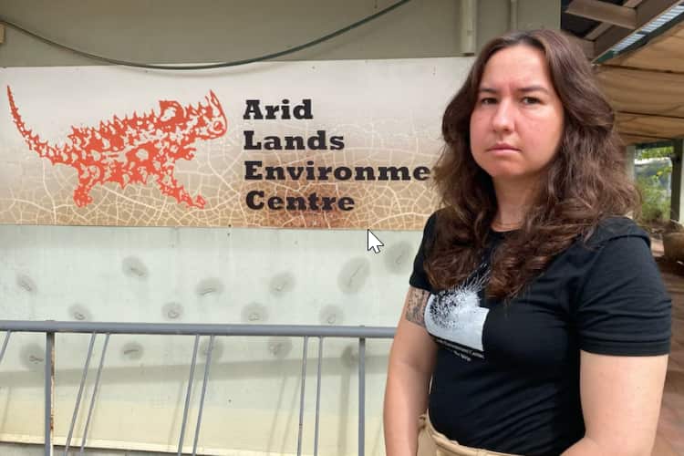 Arid Lands Environment Centre policy and advocacy officer Kathleen Herbert..png
