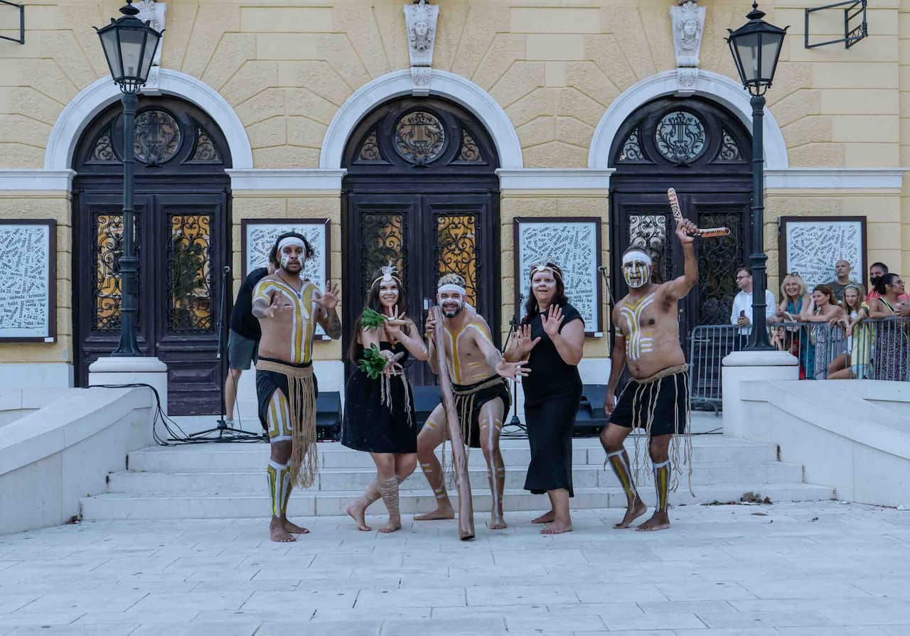 L-R Derek Nannup, Rickeeta Walley, Isaiah Walley-Stack, Robyn Smith Walley, Rodney Garlett.jpg