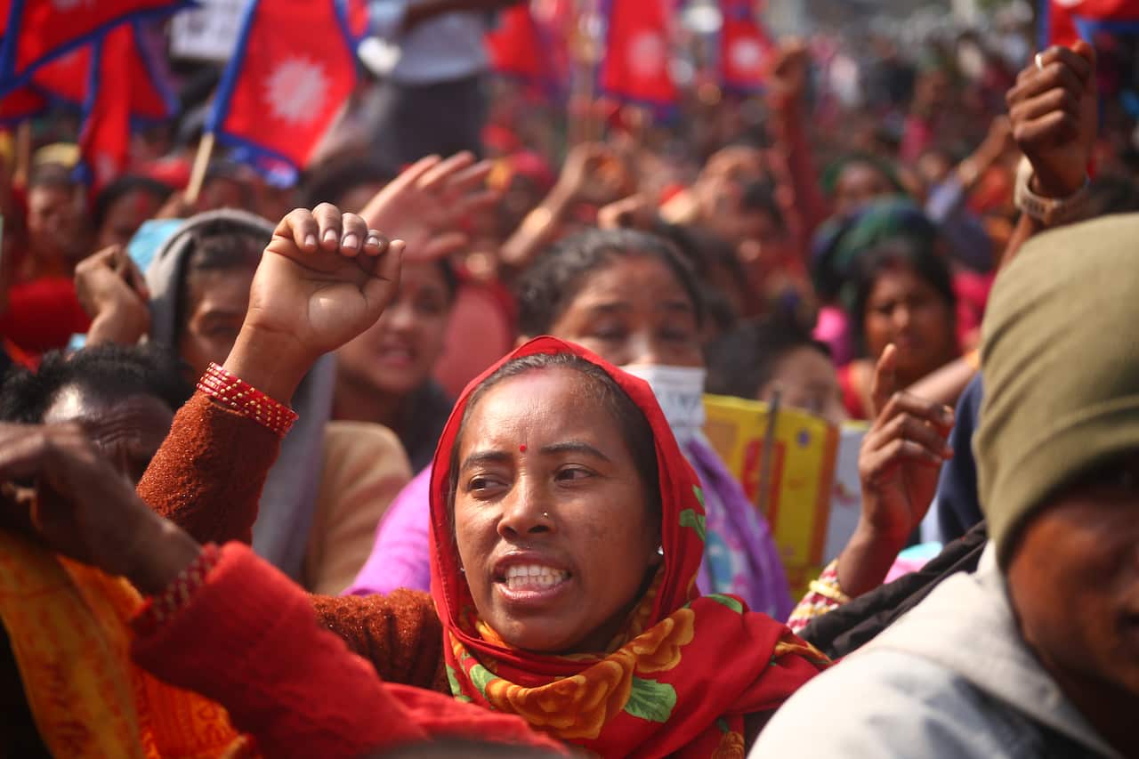 Protest In Nepal