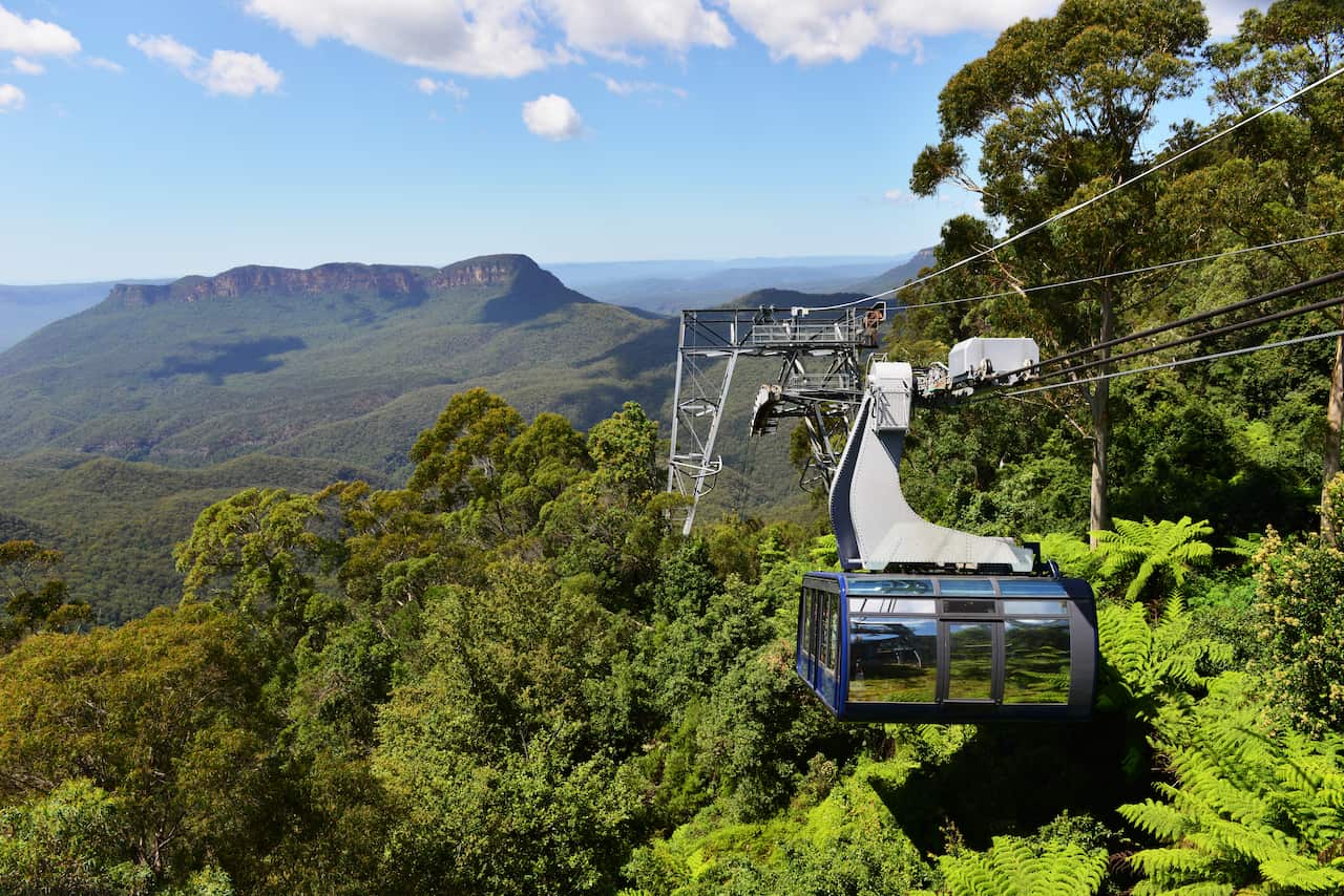 Cable car, Blue Mountains, New South Wales, Australia