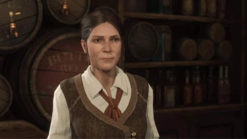 A screenshot of a video game character