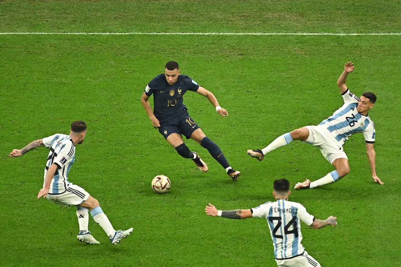 World Cup Argentina v France