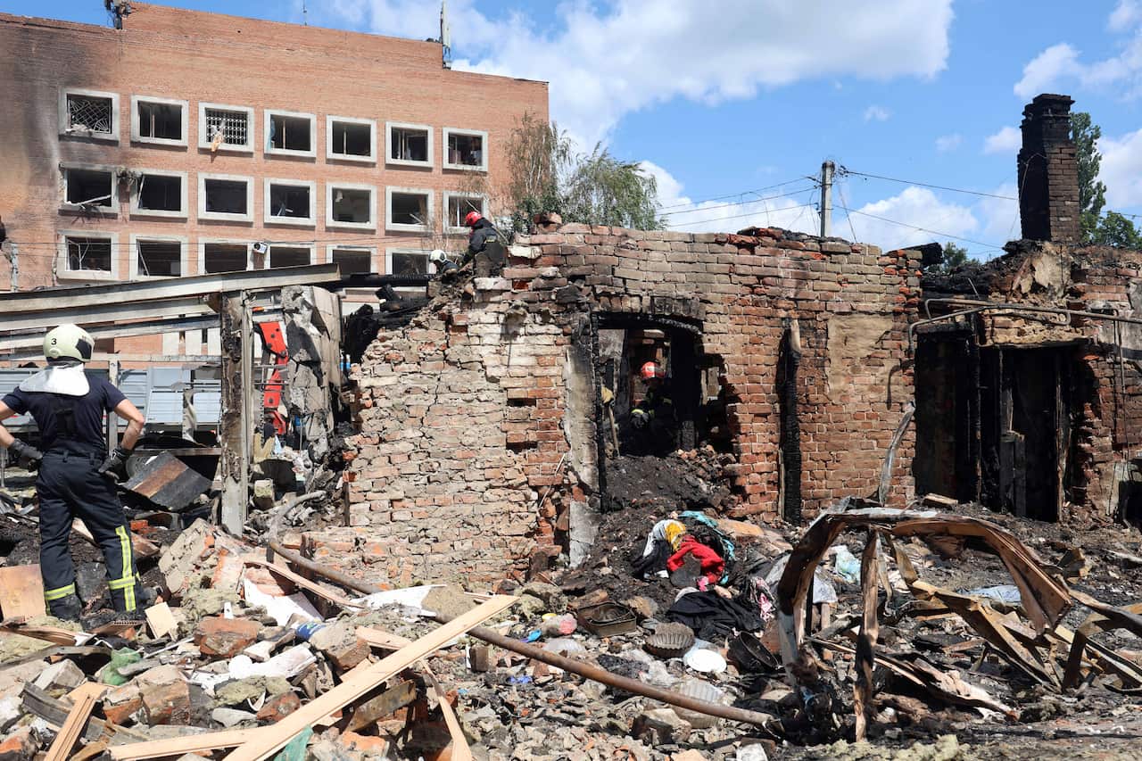 Russian Attack in Poltava - Ukraine