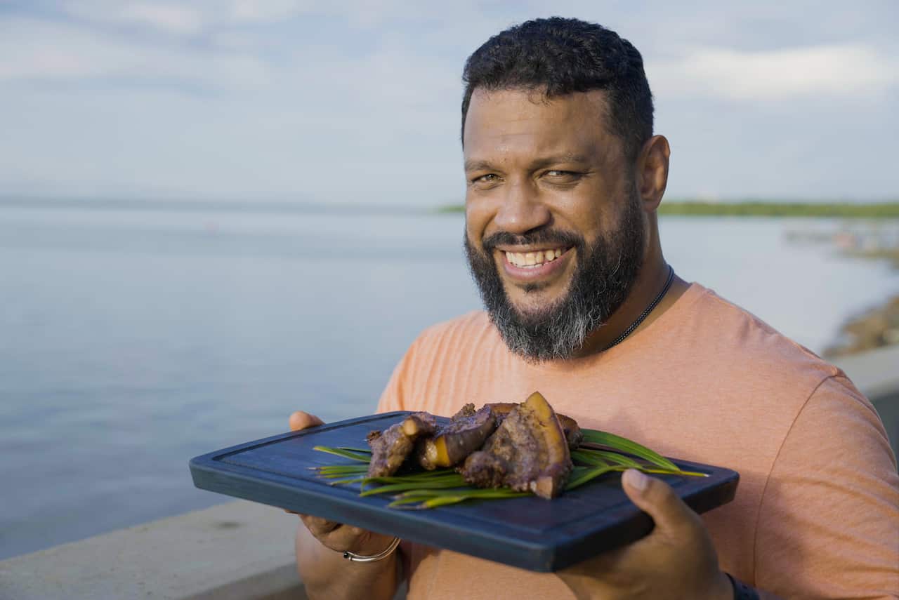 Aaron Fa’aoso in Strait to the plate