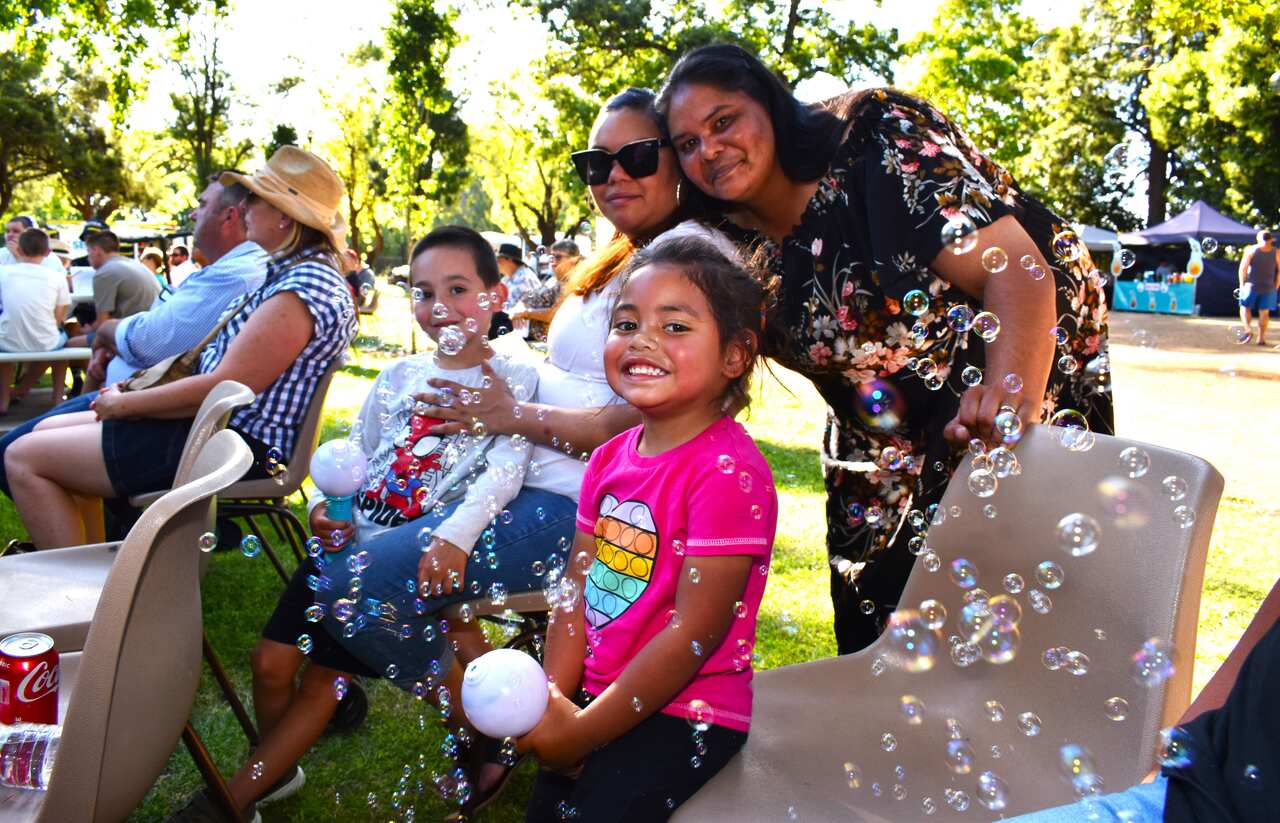 Children enjoying Wellington twilight event