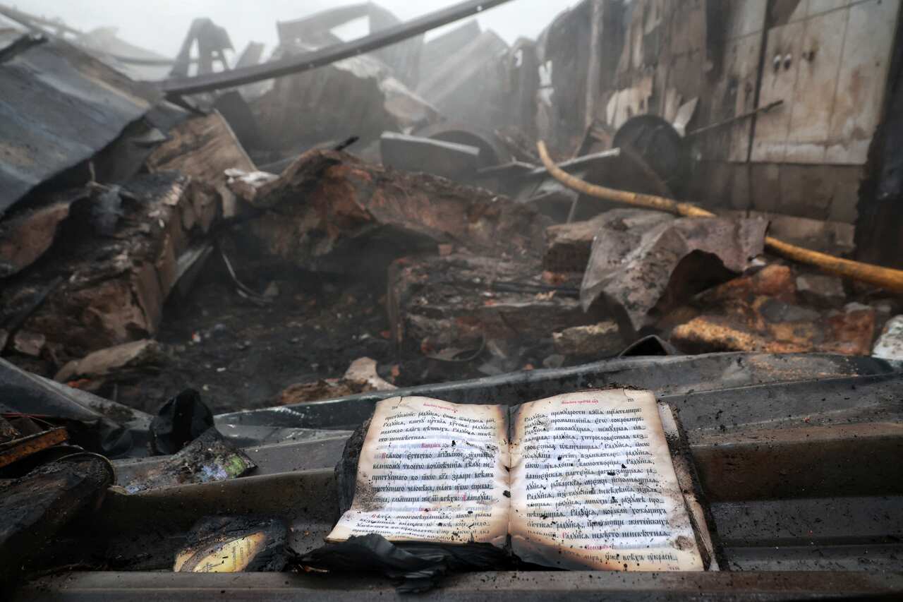 Russian Drones Damage Dormition Monastery - Odesa