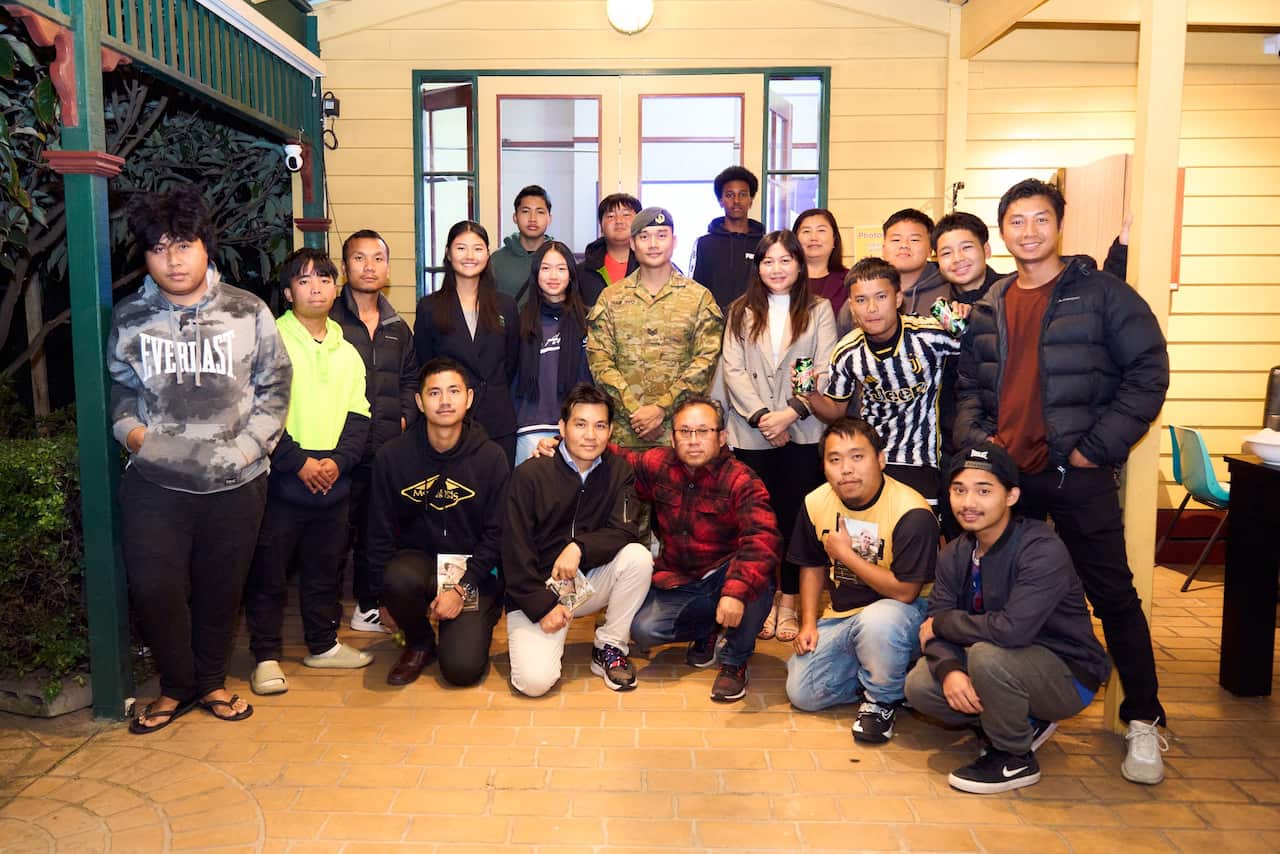 Australian Army Information Session for Youth. Sources: Karuna Compassion in Action