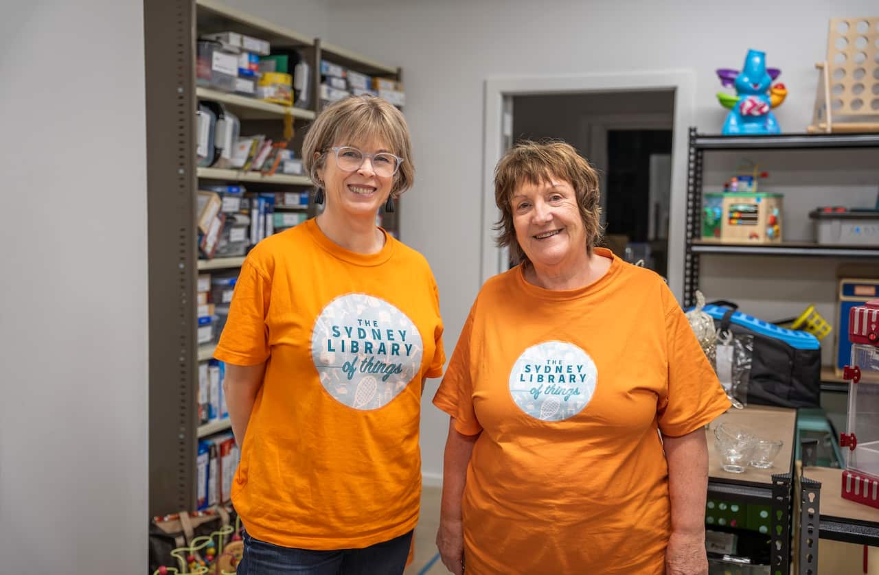 Sydney Library of Things founders Bridget Kennedy and Carol Skyring  (SBS Spencer Austad).jpg