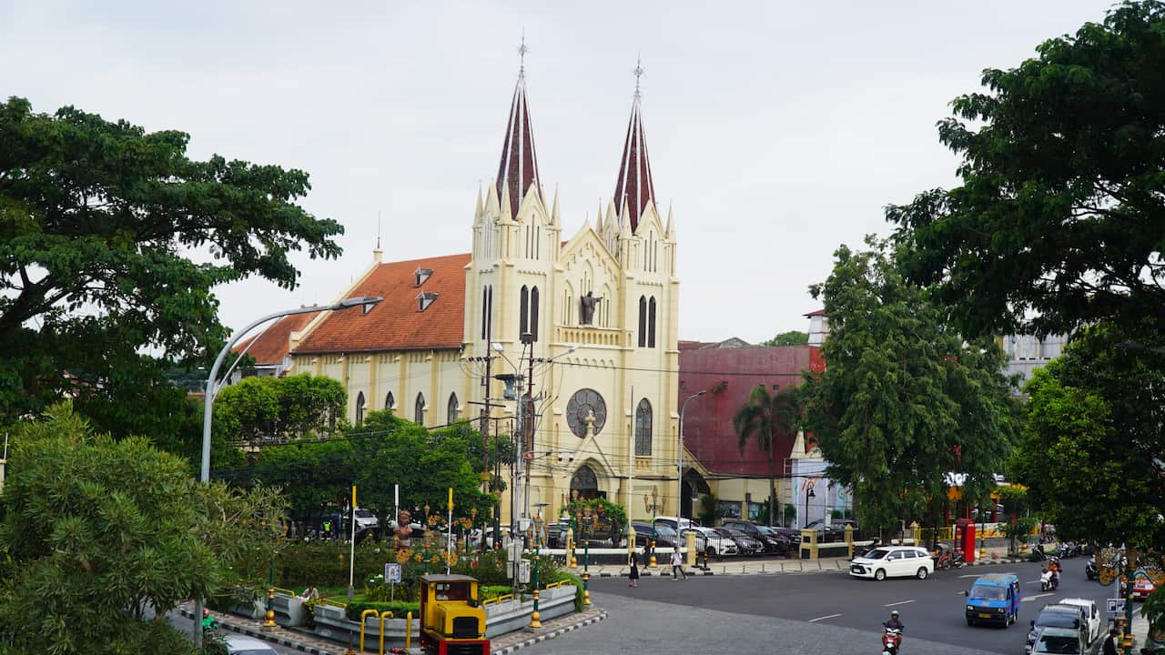 Sacred Heart of Jesus Catholic Church in Malang