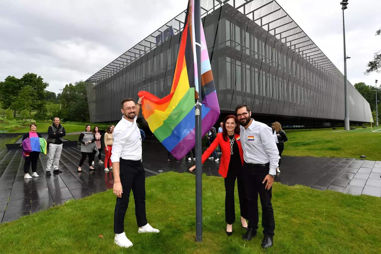 FIFA Launch its LGBTQIA Network with the Raising of the Pride Flag