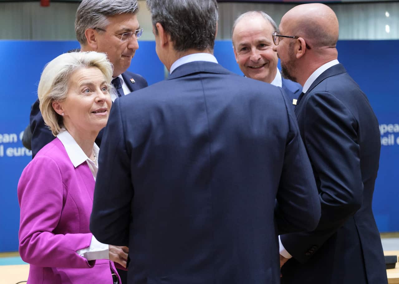 European Council Meet In Brussels For Special Meeting