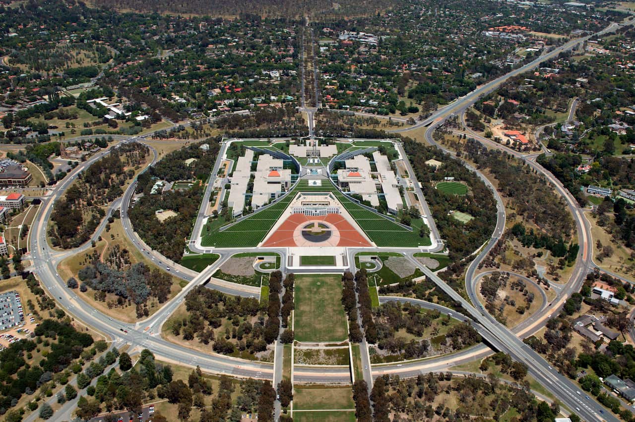 Parliament House, Canberra, Australian Capital Territory, Australia