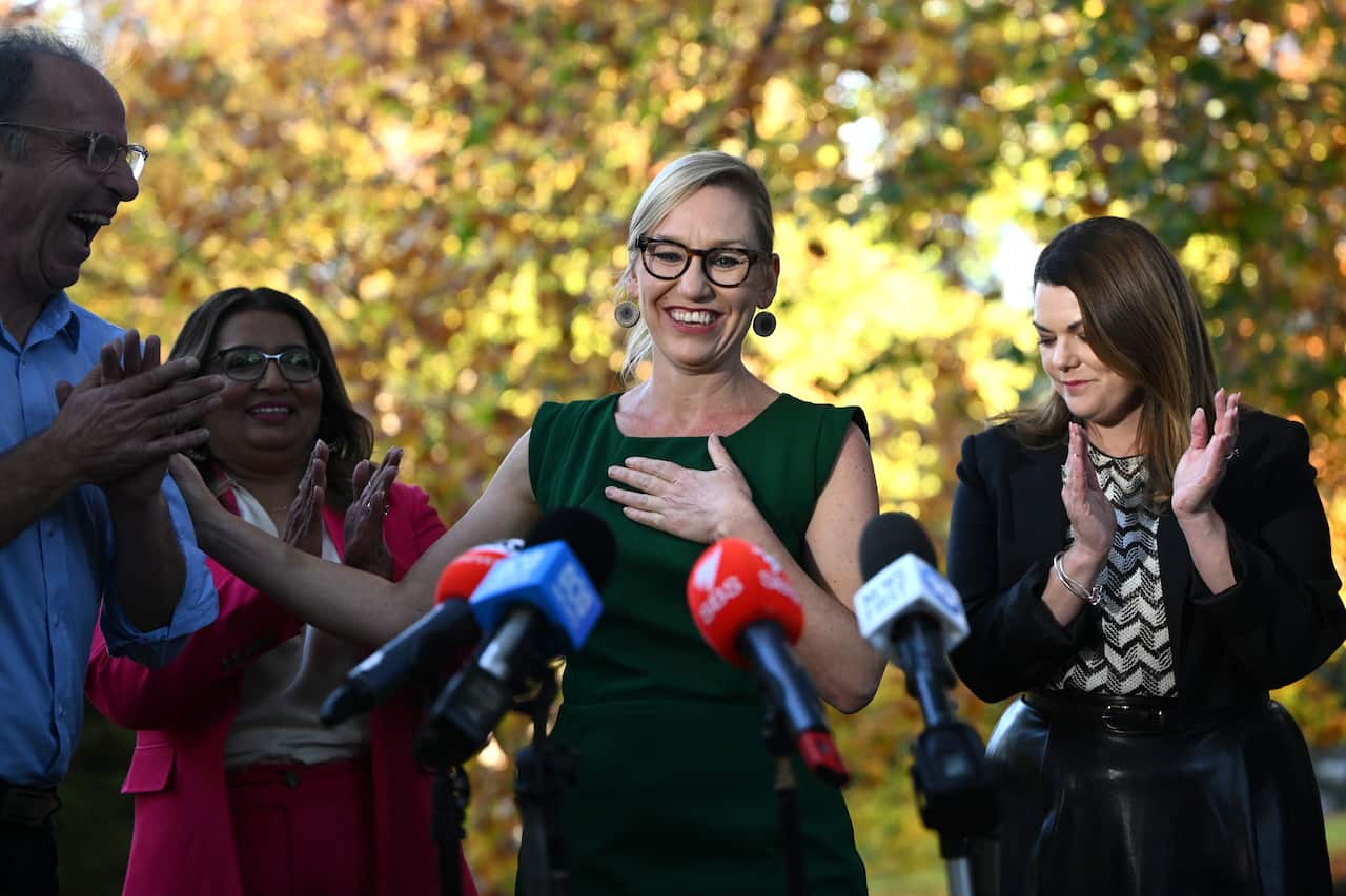 GREENS LEADERSHIP ANNOUNCEMENT