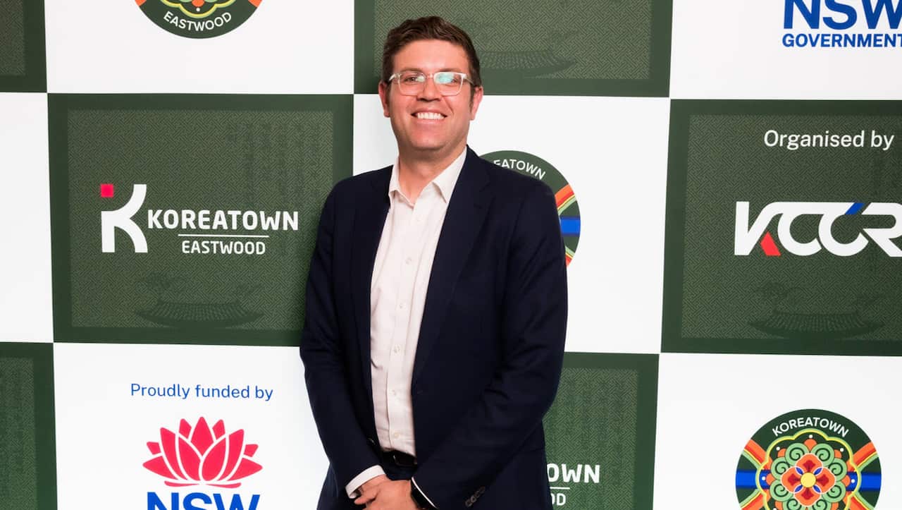 Eastwood Koreatown: : Jerome Laxale, MP, member for Bennelong