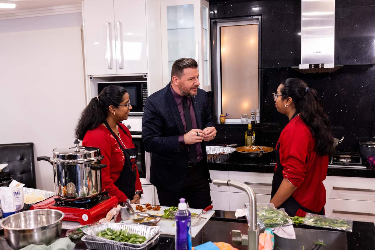 MKR 2023 IR3  Kitchen - Manu Feildel with Radha and Prabha (12).jpg