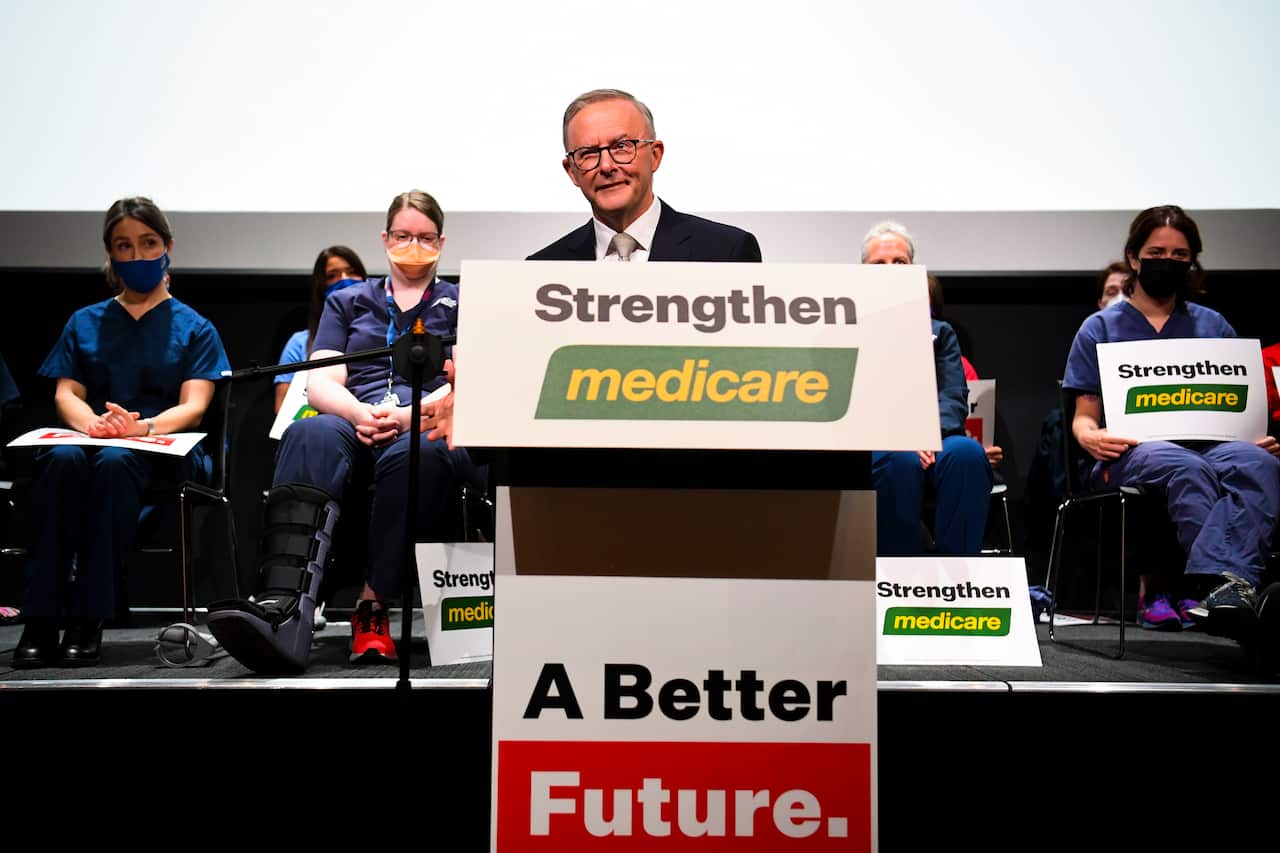 ELECTION22 ANTHONY ALBANESE ELECTION CAMPAIGN