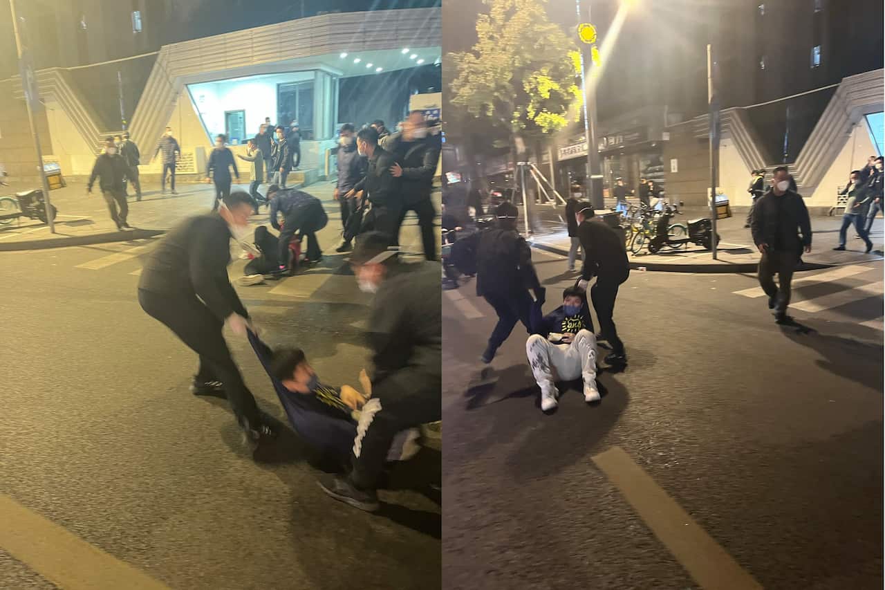 White Paper movement Chengdu