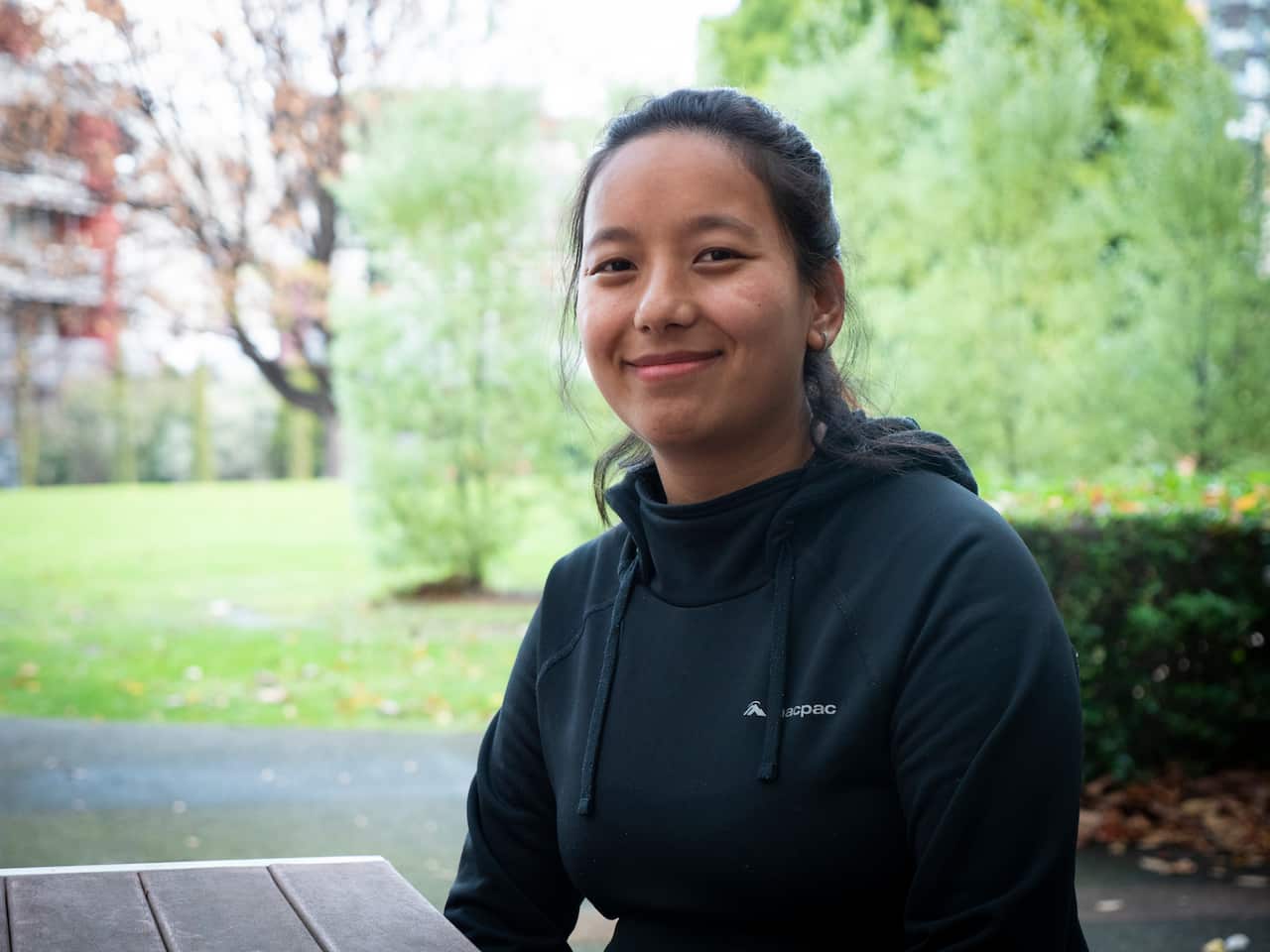 Photo of Yangi Sherpa who arrived in Tasmania in 2018.