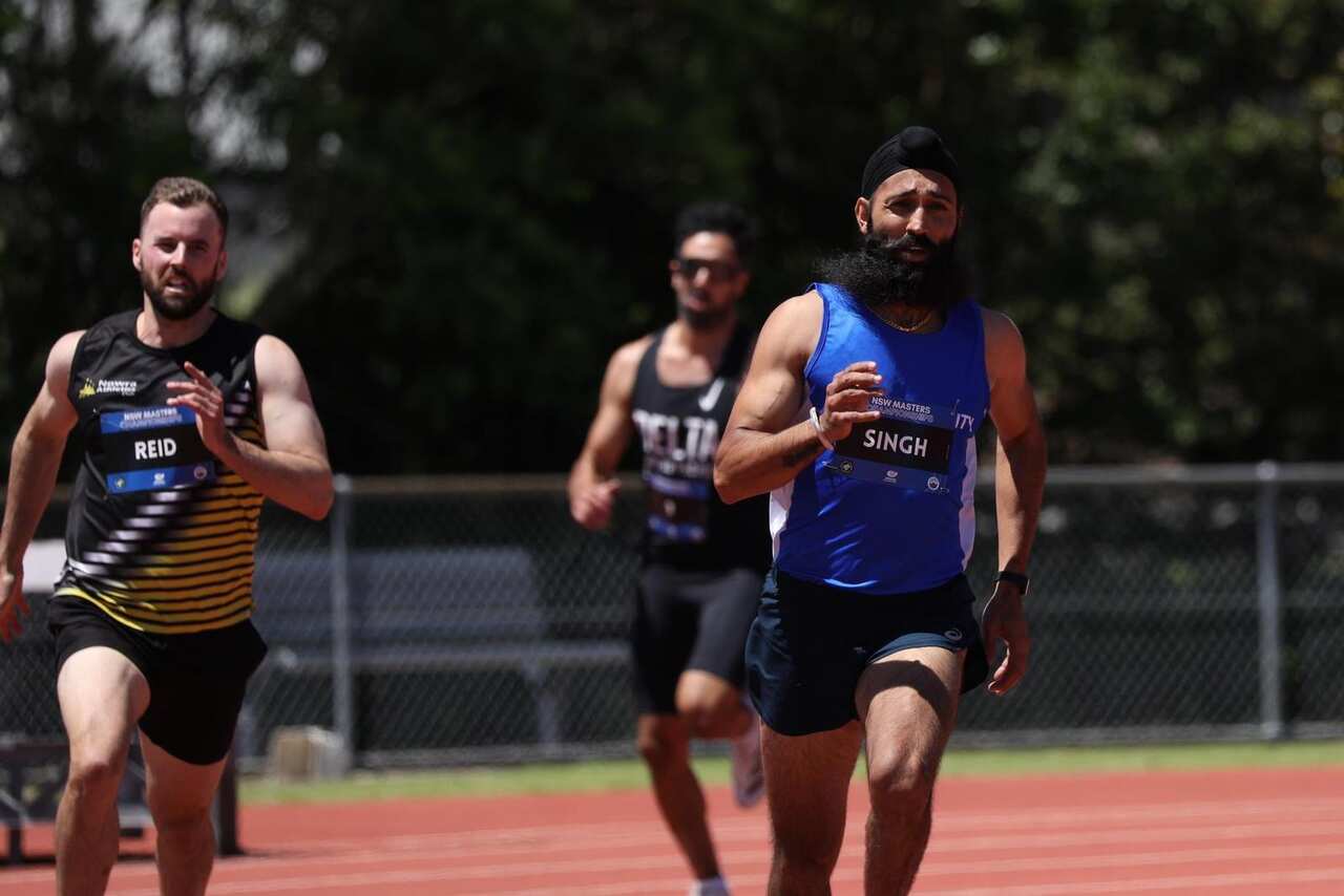 Gursher Singh competing in Championship