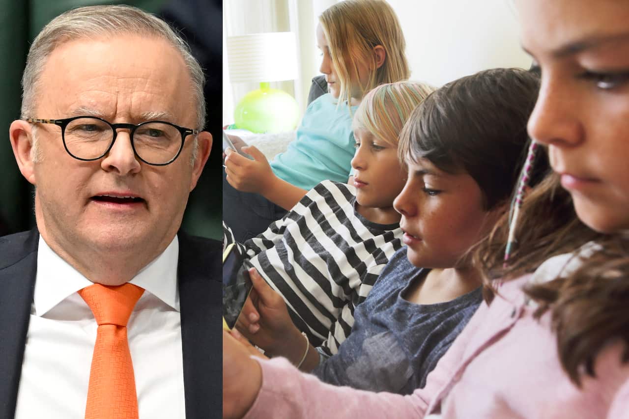 Albanese announces social media ban for children