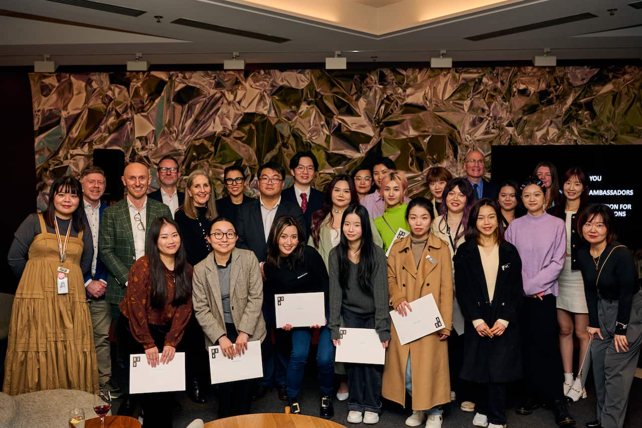 NGV中文社区活动合影。Credit: Eugene Hyland