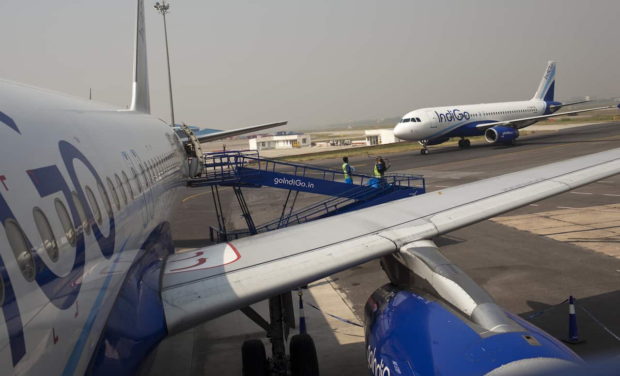 Indigo Airlines at Indira Gandhi International Airport