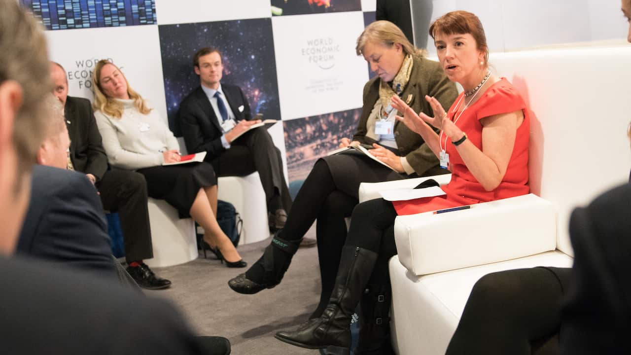 Emily Banks, Professor of Epidemiology and Public Health, Australian National University, Australia at the Annual Meeting 2017 of the World Economic Forum in Davos