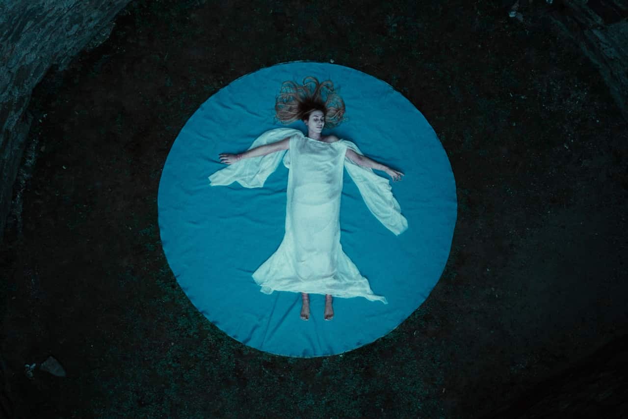 A young dead woman from Alter Ego.