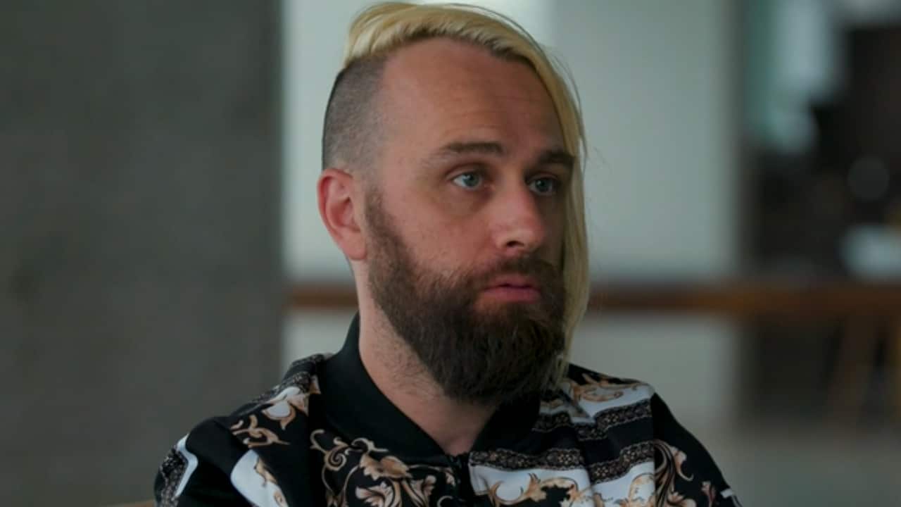 A close-up of Fred Schebesta, co-founder of comparison website Finder.com and crypto entrepreneur. 