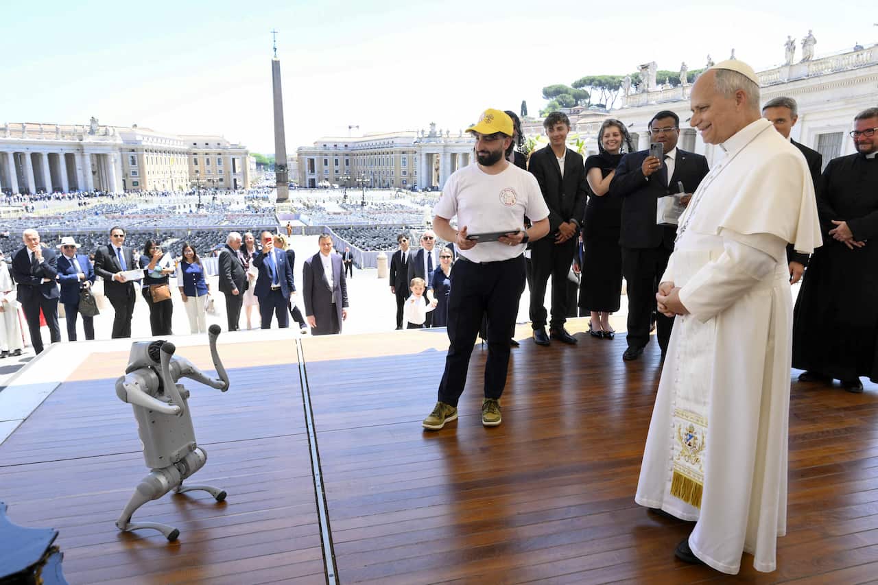 Pope Leo XIV And The Robot - Vatican