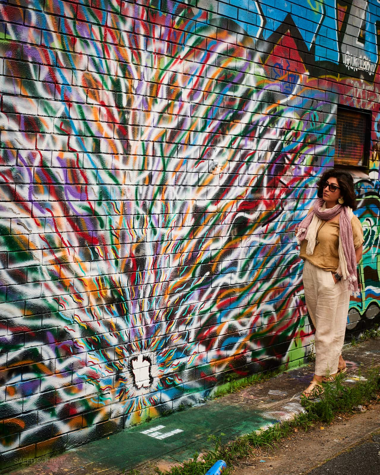 Graffiti in Newtown Sydney by a group of Iranians