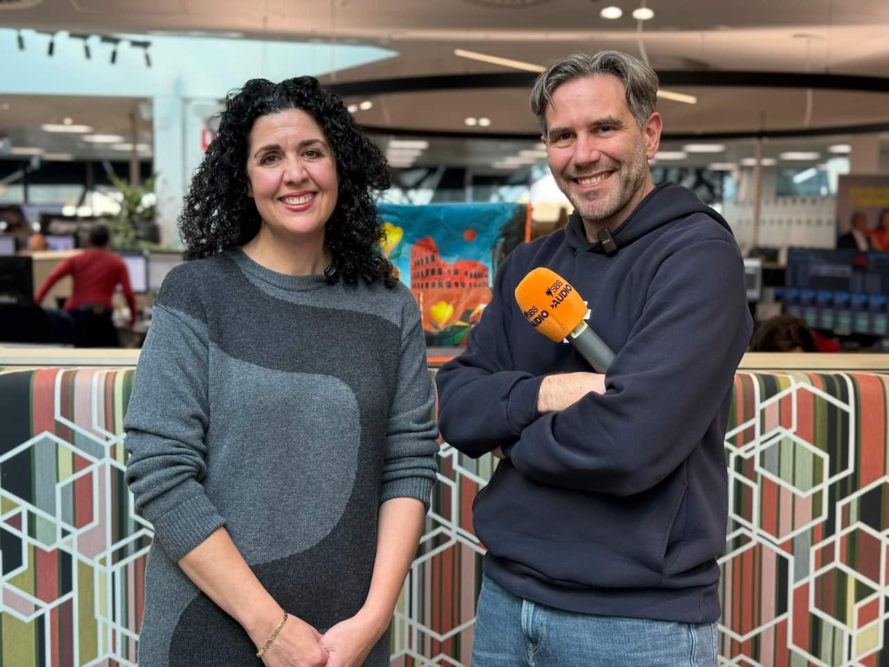 Tania Cammarano e Carlo Oreglia.