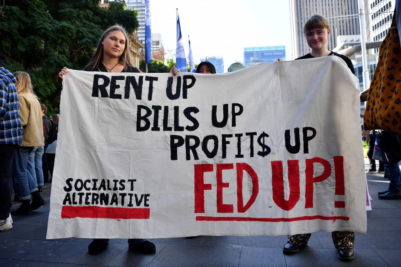 PUBLIC HOUSING PROTEST