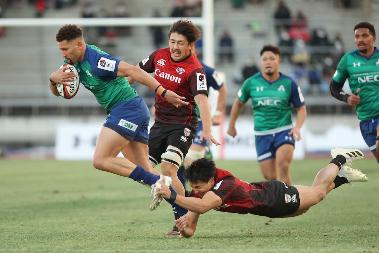 NEC Green Rockets Tokatsu v Yokohama Canon Eagles - NTT Japan Rugby League One