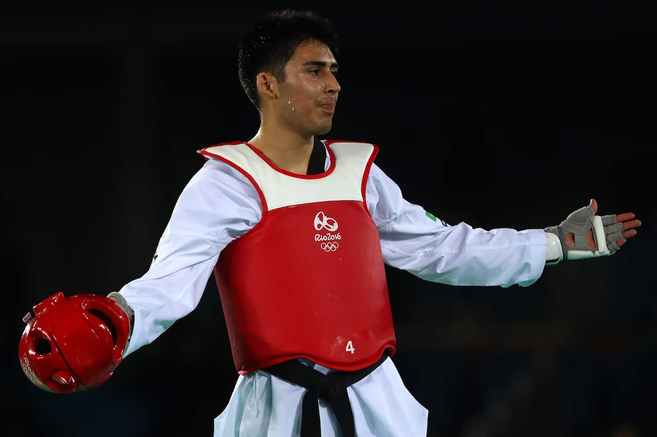 Hayder Shkara at the Rio 2016 Olympic Games 