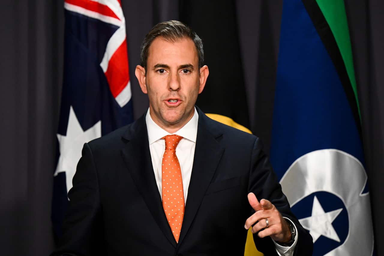 ALCbudget2023 JIM CHALMERS PRESSER