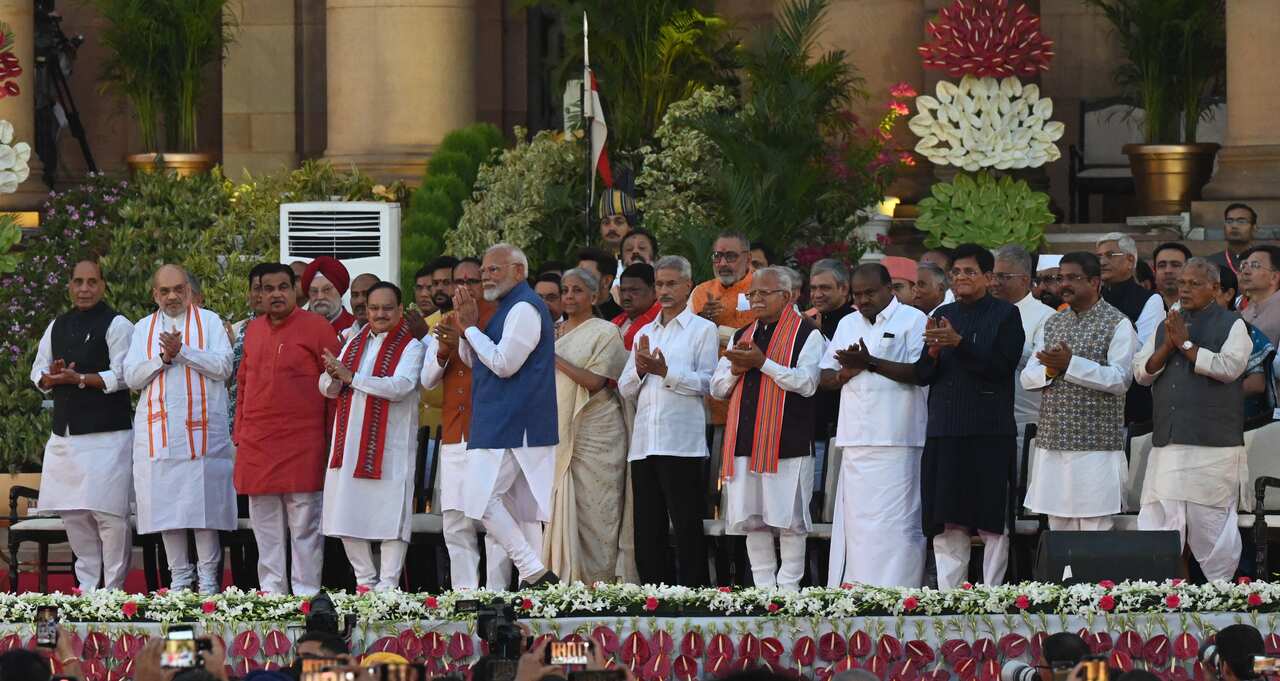 India: Oath Taking Ceremony: Narendra Modi Takes Oath As Prime Minister Of India For Third Straight Term
