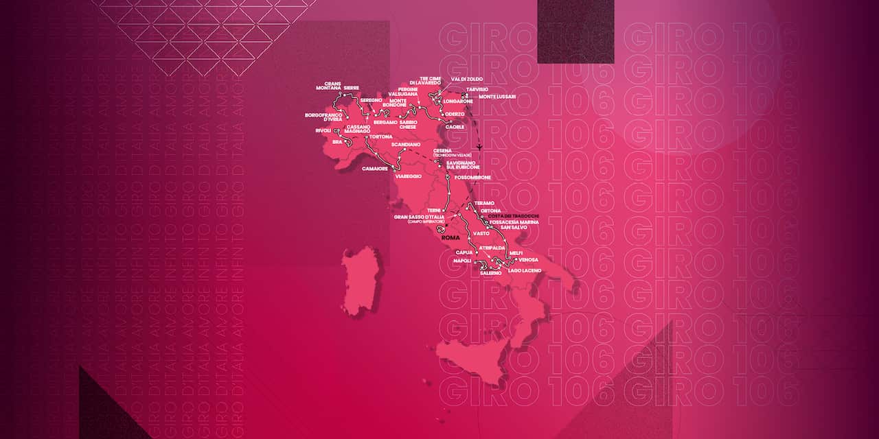 Giro d'Italia 2023 Route